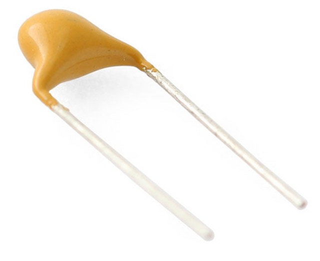0.47µF Ceramic Capacitors 4-Pack - 473 Code 10V Rating TekShack