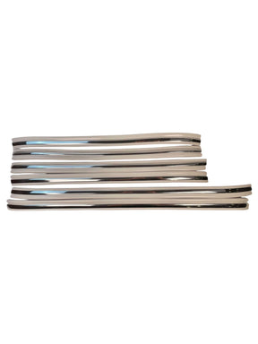 Complete Performance Chrome Body Molding Set - White - 1992-1997 F-Series & Bronco Complete Performance