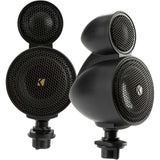 Kicker KSMT2504 | 2.5" Mids and 1" KSMT250 Dual Pod Component System Tweeters 4-Ohm (Pair) Kicker