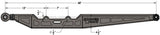 DIY 48" Dual Shock Trailing Arms