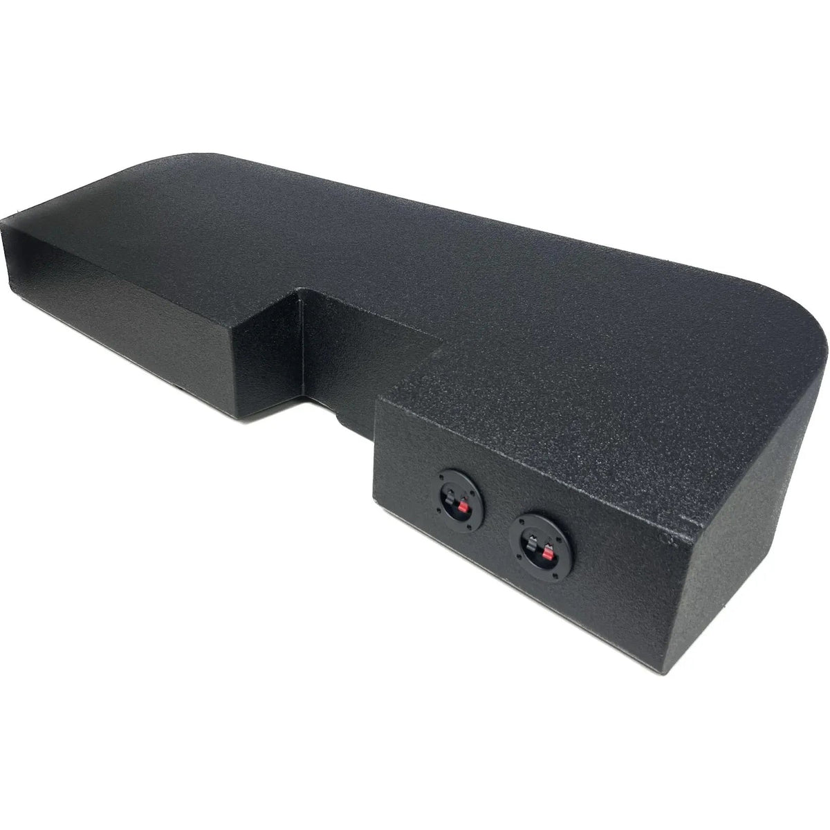 Dual 8" Chevy/GMC 19-26 Crew Cab Subwoofer Box (Fits Sundown X8 v4) With Rounded Corner