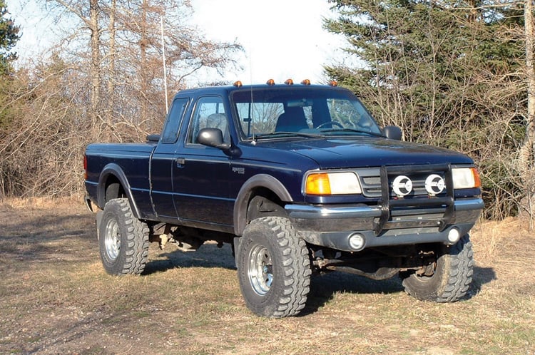 4 Inch Lift Kit Rear Springs Ford Ranger 4WD (1983-1997) Rough Country