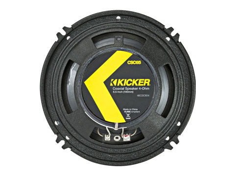 KICKER CS Series CSC65 6.5" Coax Speaker