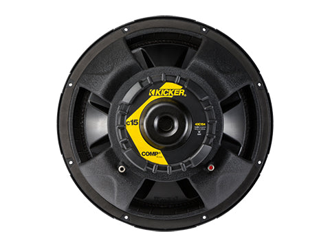 Kicker Comp 15" 250W RMS Subwoofer SVC 4-Ohm Kicker