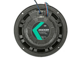Kicker KM654L 6.5" Marine Coaxial Speakers w/ RGB Lighting (Pair) Kicker