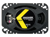 Kicker DSC4604 | 4"x6" 2-Way Coaxial Speakers 4-Ohm (Pair) Kicker