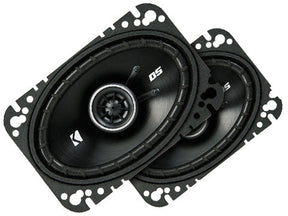 Kicker DSC4604 | 4"x6" 2-Way Coaxial Speakers 4-Ohm (Pair) Kicker