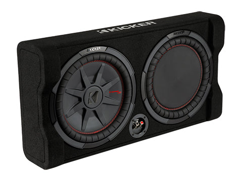 Kicker Down-Firing 12"  CompRT 2-Ohm Enclosure Upgrade