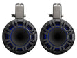 Kicker KMTCXL65 | 6.5" Marine Wakeboard Tower Speakers w/ RGB Lighting - Black (Pair) Kicker