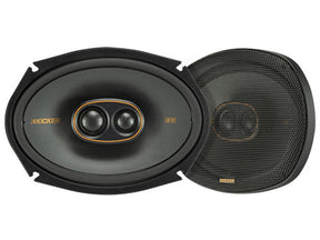 Kicker KSC69304 | 6"x9" 3-Way Coaxial Speakers 4-Ohm (Pair) Kicker