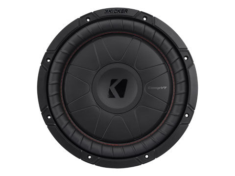 Kicker CVT124 | 12" 450W RMS Shallow Subwoofer 4-Ohm Kicker