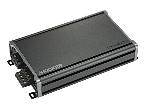 Kicker Plug & Play Full System 5 Channel Amplifier and Subwoofer Bundle  | '18- '23 JL Wrangler/ '20- '23 JT Gladiator