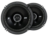 Kicker DSC6504 | 6.5" 2-Way Coaxial Speakers 4-Ohm (Pair) Kicker
