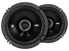 Kicker DSC6504 | 6.5" 2-Way Coaxial Speakers 4-Ohm (Pair) Kicker