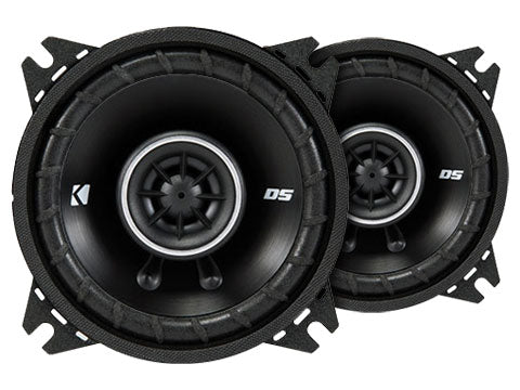 Kicker DSC404 | 4" 2-Way Coaxial Speakers 4-Ohm (Pair) Kicker