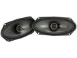 Kicker KSC41004 | 4"x10" 2-Way Coaxial Speakers 4-Ohm (Pair) Kicker