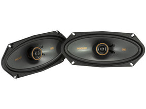 Kicker KSC41004 | 4"x10" 2-Way Coaxial Speakers 4-Ohm (Pair) Kicker