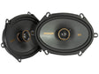 Kicker KSC6804 | 6x8" 2-Way Coaxial Speakers (Pair) Kicker