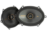 Kicker KSC6804 | 6x8" 2-Way Coaxial Speakers (Pair) Kicker