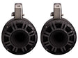 Kicker KMTCXL8 | 8" Marine Wakeboard Tower Speakers w/ RGB Lighting - Black (Pair) Kicker