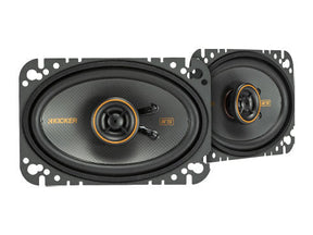Kicker KSC4604 | 4"x6" 2-Way Coaxial Speakers 4-Ohm (Pair) Kicker
