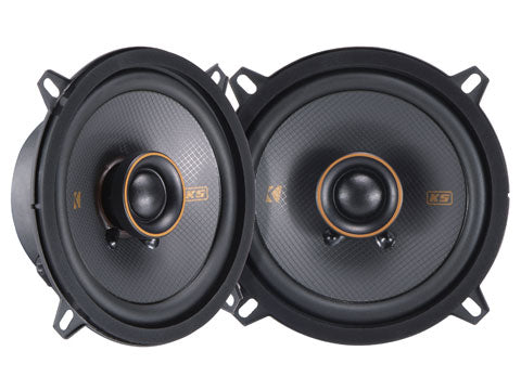 Kicker KSC504 | 5.25" 2-Way Coaxial Speakers 4-Ohm (Pair) Kicker