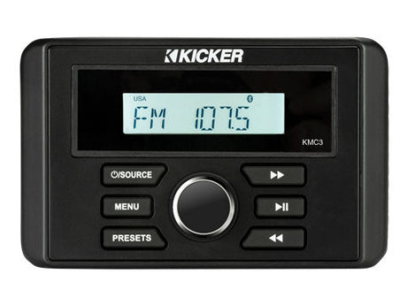 Kicker KMC3 Marine Media Center Kicker