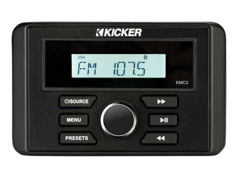 Kicker KMC3 Marine Media Center Kicker