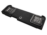 Underseat >>> Kicker Dual 12-inch Subwoofer Enclosure with Loaded Amplifier Rack