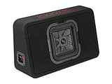 Kicker 46TL7T122 Sealed Enclosure w/ Single L7T Series 12" Shallow Subwoofer