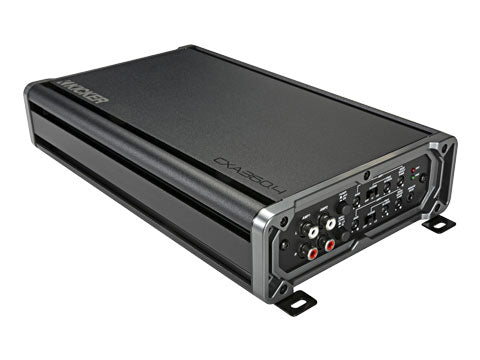 Kicker Complete Plug & Play 4-Channel Amp Kit Bundle | '18- '23 JL Wrangler/ '20- '23 JT Gladiator