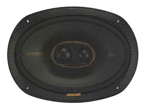 Kicker KSC69304 | 6"x9" 3-Way Coaxial Speakers 4-Ohm (Pair) Kicker