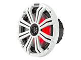 Kicker KM84L | 8" 150W RMS Marine LED Coaxial Speakers (Pair) Kicker
