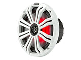 Kicker KM654L 6.5" Marine Coaxial Speakers w/ RGB Lighting (Pair)