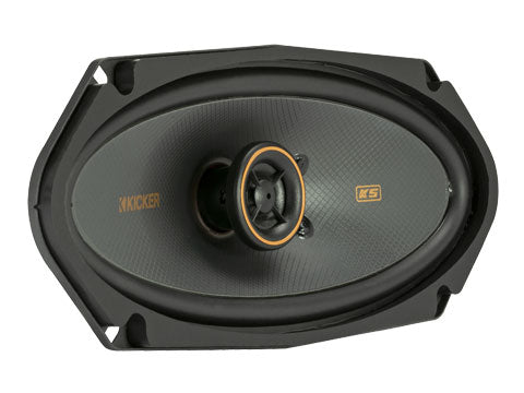 Kicker KSC41004 | 4"x10" 2-Way Coaxial Speakers 4-Ohm (Pair) Kicker