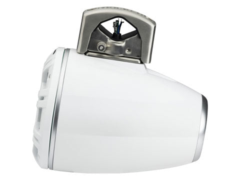 Kicker KMTCXL8W 8" Marine Wakeboard Tower Speakers w/ RGB Lighting - White (Pair) Kicker