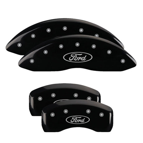 MGP 21-24 Chevy Trailblazer Front & Rear Brake Caliper Cover Set- Red MGP
