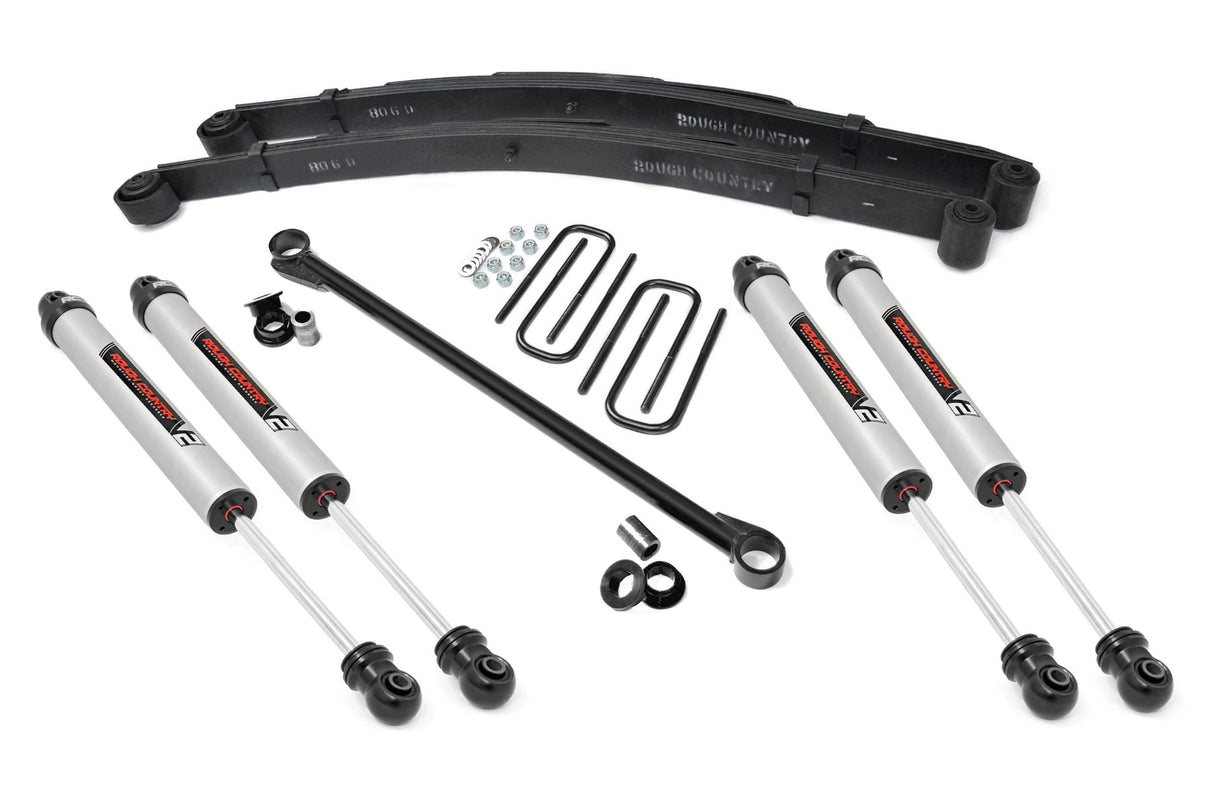 2.5 Inch Leveling Kit Leaf Spring V2 Ford F-250/F-350 Super Duty (99-04) Rough Country
