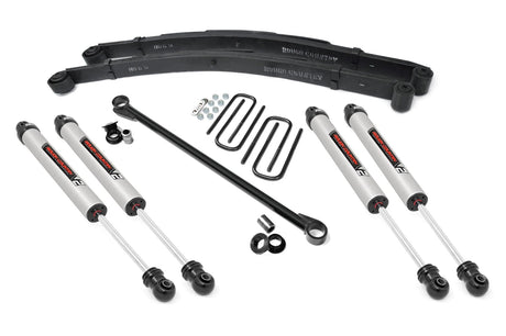 2.5 Inch Leveling Kit Leaf Spring V2 Ford F-250/F-350 Super Duty (99-04) Rough Country