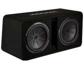 KICKER CompR Loaded Enclosure