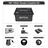 Epoch Batteries 48V 105Ah LiFePO4 Golf Cart Battery Complete Kit
