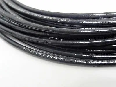 18 GAUGE TFFN TEWN WIRE BLACK + RED 100 FT EA 600V COPPER STRANDED GROUND WIRE ACDC Wire And Supply