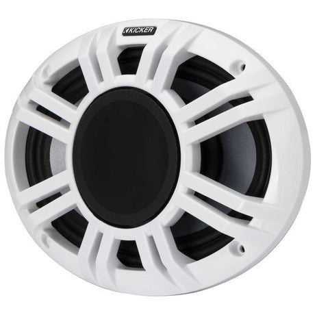 Kicker KMXL69 | 6"x9" KMXL Horn RGB LED Marine Coaxial Speakers 4-Ohm (Pair) Kicker