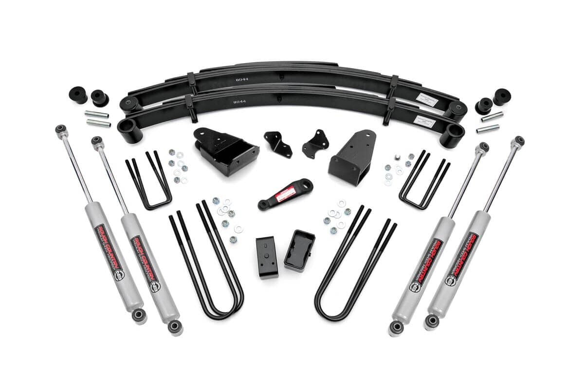 4 Inch Lift Kit Ford F-250 4WD (1987-1997) Rough Country