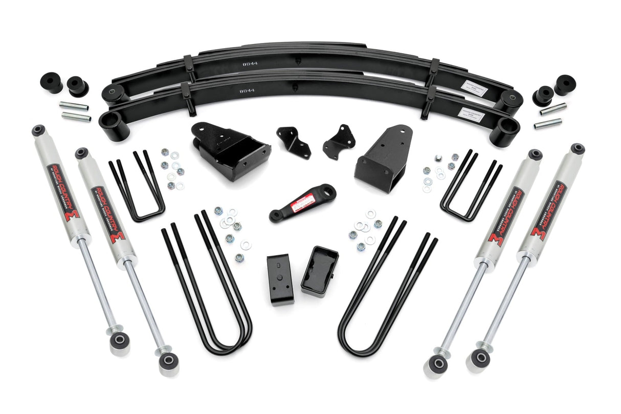 4 Inch Lift Kit M1 Ford F-250 4WD (1987-1997) Rough Country