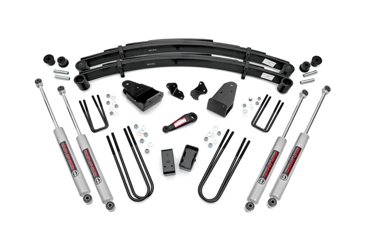 4 Inch Lift Kit Ford F-250 4WD (1980-1986) Rough Country