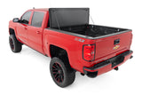 Hard Tri-Fold Flip Up Bed Cover 5 Foot 9 Inch Bed Silverado/Sierra 1500 (14-18 & Classic) Rough Country