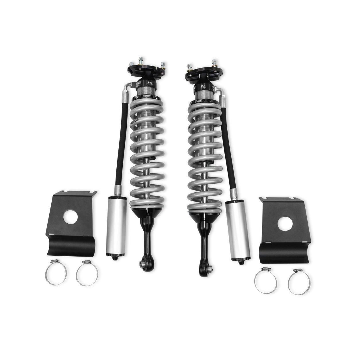 2007-2021 Toyota Tundra 2WD/4WD - Front 2.5 in. Race Coilovers - 0-3 in. Lift - Remote Reservoir