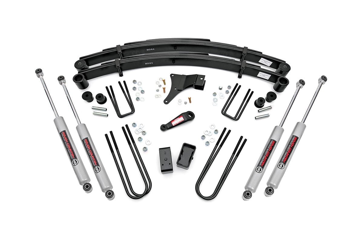 4 Inch Lift Kit Ford F-350 4WD (1986-1997) Rough Country