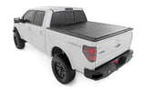 Hard Tri-Fold Flip Up Bed Cover 5 Foot 7 Inch Bed Ford F-150 2WD/4WD (2004-2014) Rough Country